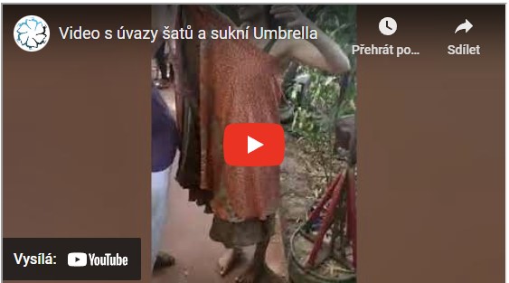 Úvazy sukně a šatů Umbrella